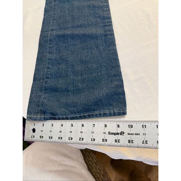 TRUE RELIGION JEANS BOOT CUT SEAT BLUE COTTON MADE IN USA SIZE 30 - Picture 6 of 13